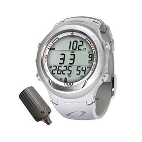 Open Box Oceanic Atom 3.1 Scuba Diving Computer with Transmitter All White-White-Very Good-