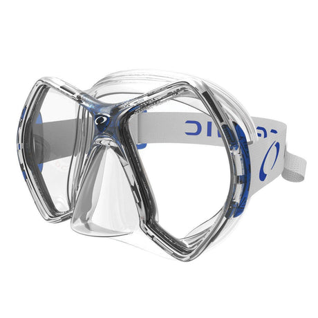 Open Box Oceanic Cyanea Mask-Clear/Blue-