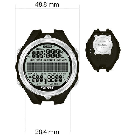 Open Box Seac Action Dive Computer-