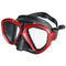 Open Box Seac Italia 50 Mask-Black/Red Metal-