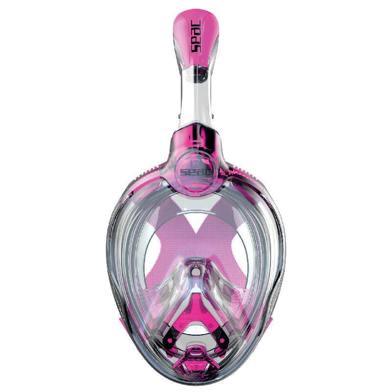 Open Box Seac Magica Full Face Mask Junior-Pink Transparent-R-
