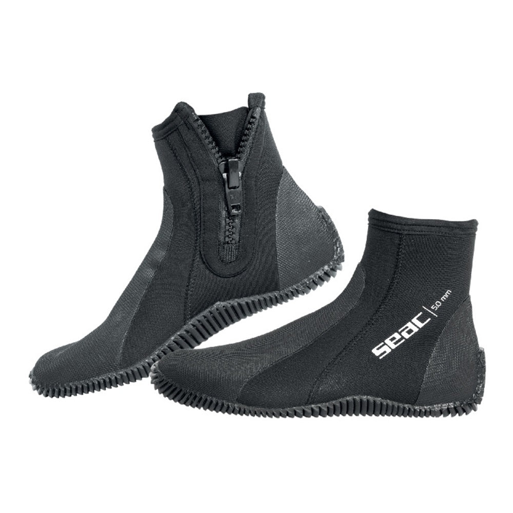 Used Seac Regular with Zipper, 5mm Neoprene Boots-XXL