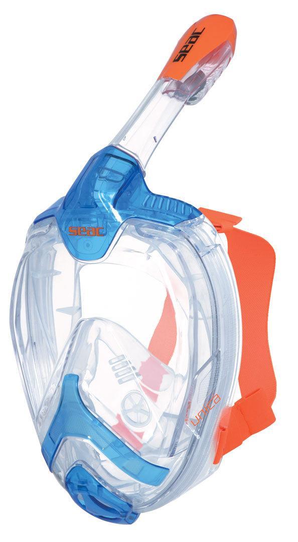 Open Box Seac Set Unica L/XL S/KL+Sprint Blu L/XL Full Face Mask-