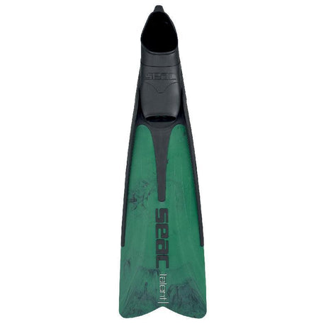 Open Box Seac Talent Apnea Fin-Camo Green-39/40-