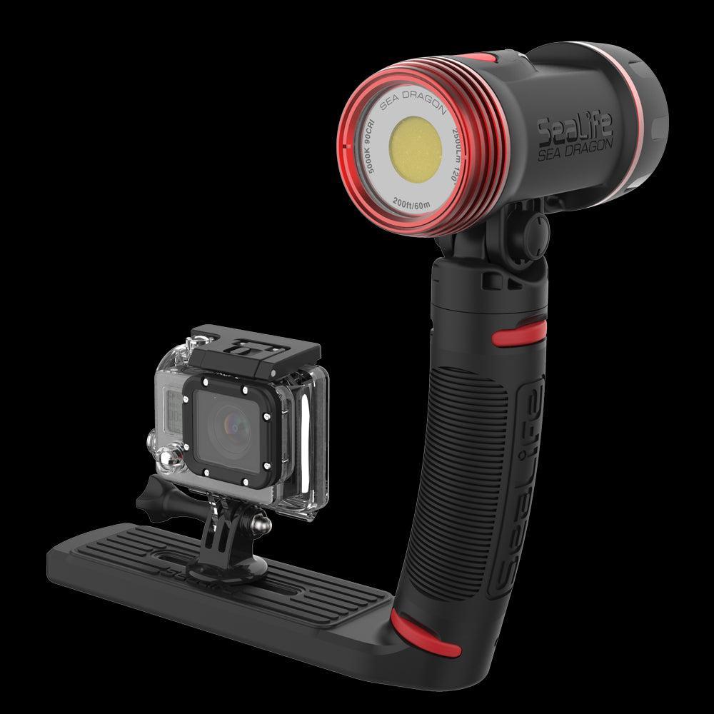 Open Box SeaLife SL6712 Sea Dragon 2500 UW Photo/Video Light Head includes Light Head, Battery & Charger-