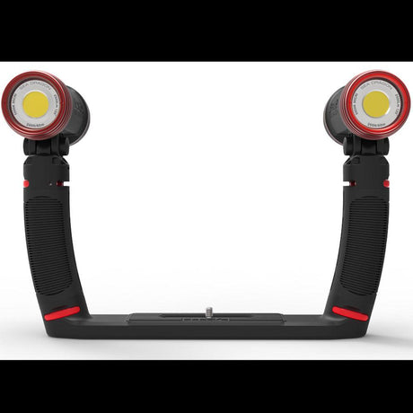Open Box SeaLife SL989 Underwater Photo/Video Sea Dragon Duo 5000 Video Light Set with 2 2500 Lights, 2 Grips, Dual Tray & SL944 Duo Case-