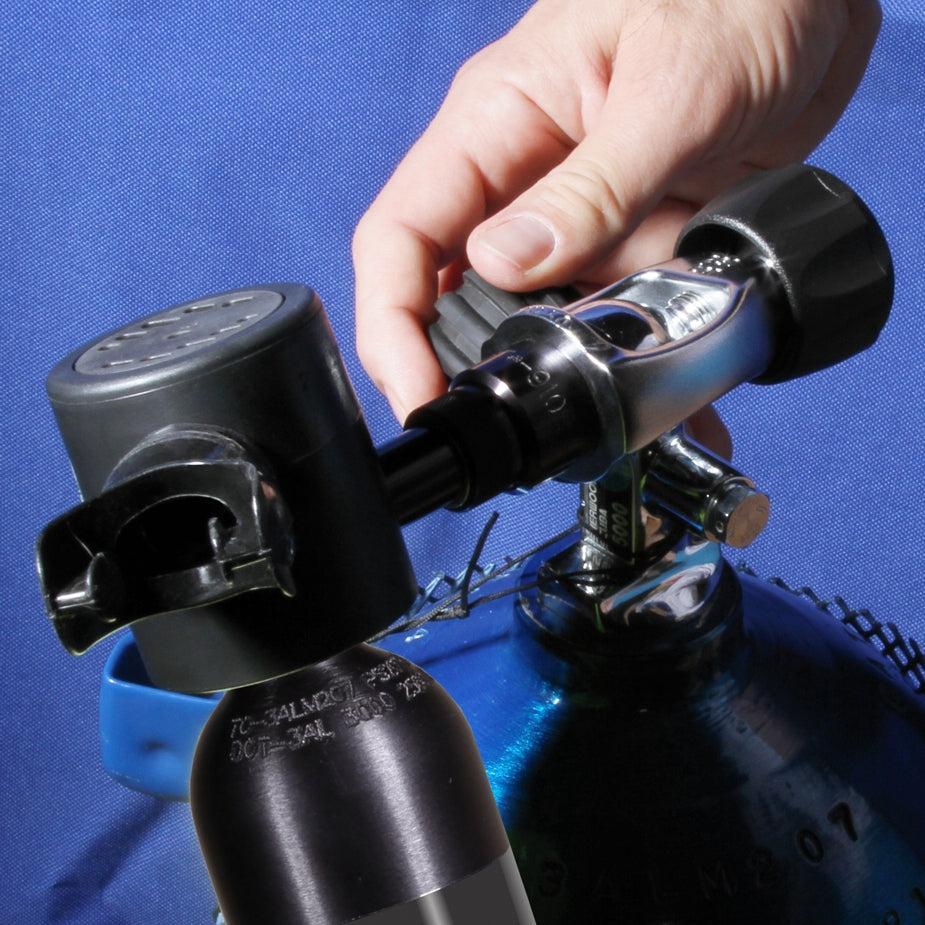 Open Box Spare Air New Scuba Tank Refill Adapter for-