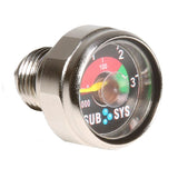 Open Box Spare-Air Screw In Dial Pressure Gauge-
