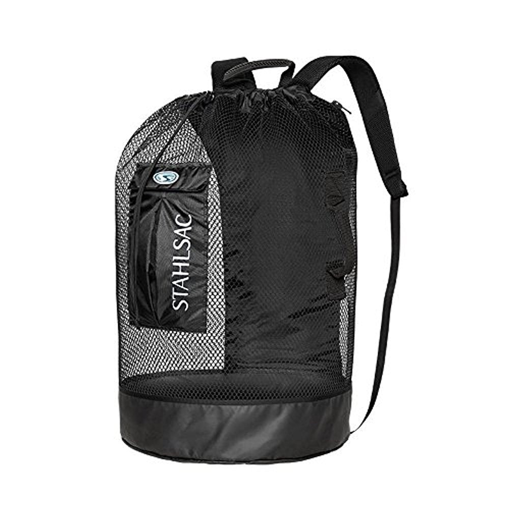 Open Box Stahlsac Bonaire Mesh Backpack, Black-Black-Like New-