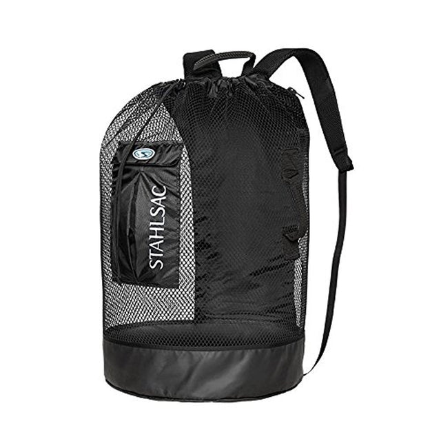 Open Box Stahlsac Bonaire Mesh Backpack, Black-Black-Like New-