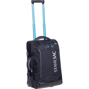 Open Box Stahlsac Steel 22" Carry-On Bag Black-Black-Like New-