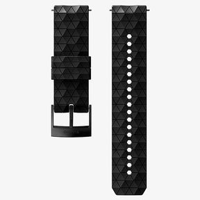 Open Box Suunto 24 EXP2 Silicone Strap-Black/Black-M-
