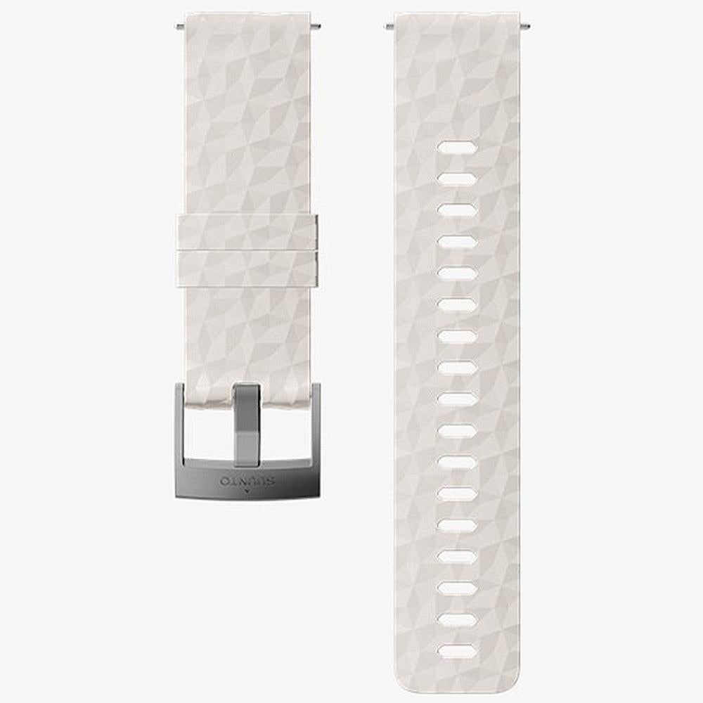 Open Box Suunto 24mm Explore 1 Silicone Strap-Sandstone Gray-M-