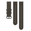 Open Box Suunto 24mm Explore 2 Textile Strap Size M+L-Foliage Gray-M+L-