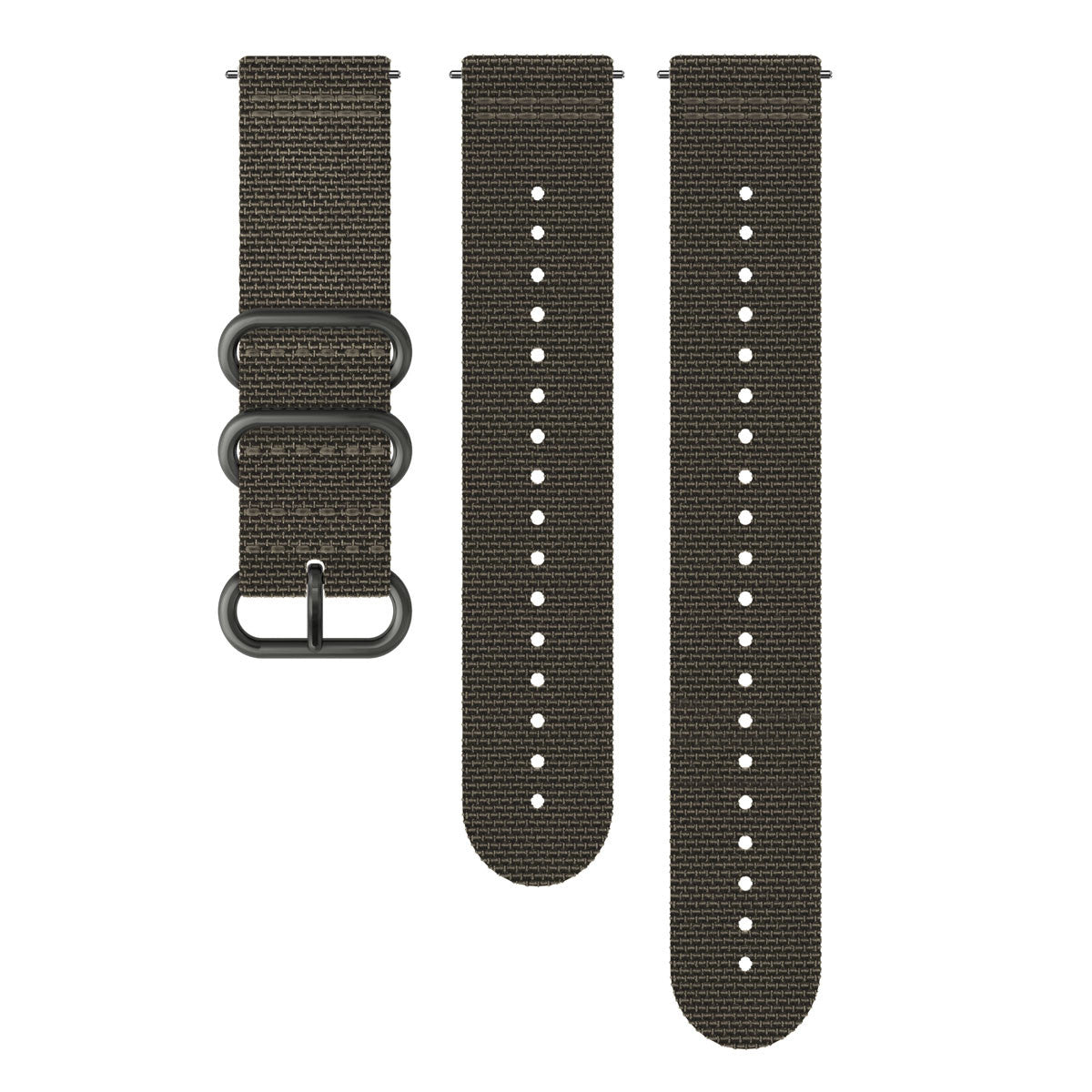 Open Box Suunto 24mm Explore 2 Textile Strap Size M+L-Foliage Gray-M+L-
