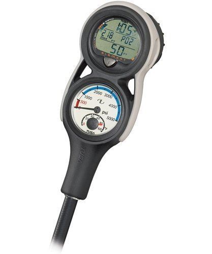 Open Box TUSA Element 2gge Console Scuba Dive Computer SCA-281-BK-Acceptable-