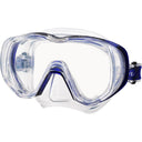 Tusa Freedom Tri-Quest Single Lens Scuba Diving Mask-Cobalt Blue