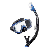 Open Box Tusa Visio Tri-Ex M/S Combo (UM-31/USP-250)-Metallic Blue/Black-Good-