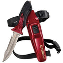 Used Tusa X-Pert II Titanium Knife-Metallic Dark Red