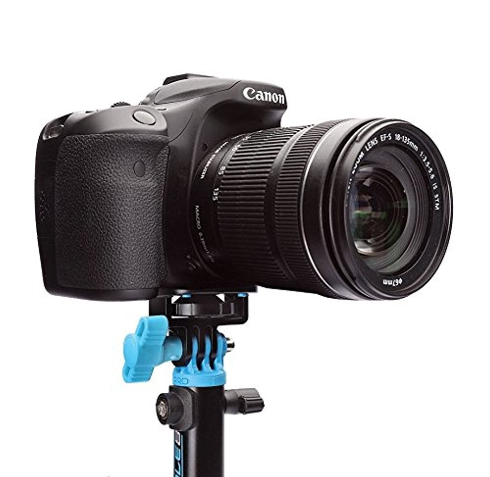 Open Box Underwater Kinetics POLE 38HD, Telescoping Camera Pole, Electric Blue w/ Adapter-