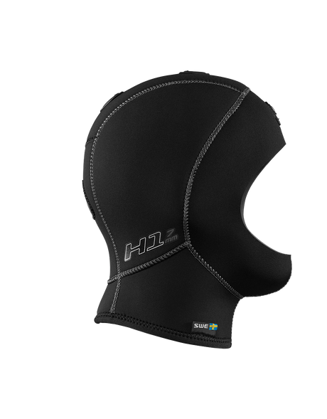 Open Box Waterproof Scuba Diving H1 5/7mm Hood - No Bib - Unisex-XL-Like New-
