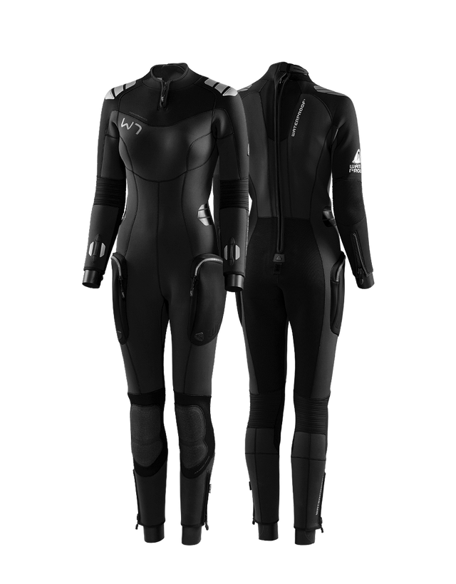Waterproof W7 5mm Fullsuit with Back Zip - Womens-2XS-