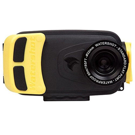 Open Box Watershot Samsung Galaxy S4 Waterproof Underwater Housing Camera Case-Black/Yellow-Acceptable-