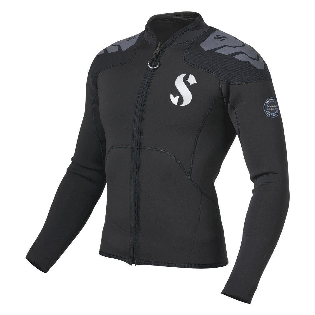 Scubapro Everflex Yulex Hoodless Vest 3mm Long Sleeve Men's-XS-
