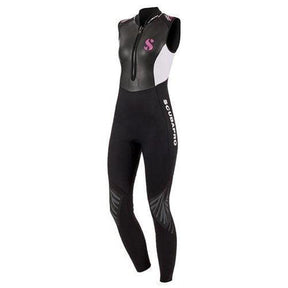 ScubaPro Hybrid Sleeveless 3mm Womens Steamer-Black/White