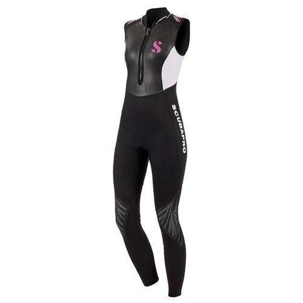 ScubaPro Hybrid Sleeveless 3mm Womens Steamer-Black/White