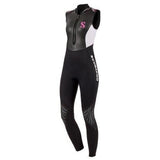 ScubaPro Hybrid Sleeveless 3mm Womens Steamer-Black/White