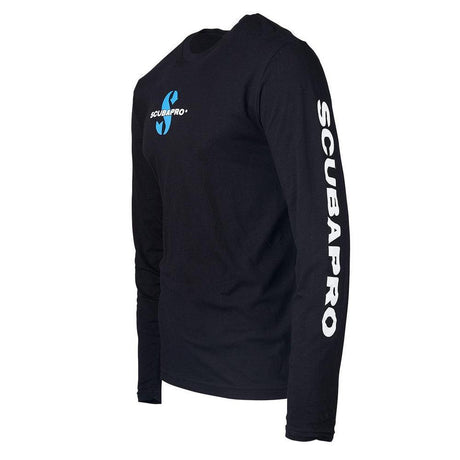 ScubaPro Long Sleeve T-Shirt Mens- Black-