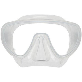 Scubapro Mini Frameless Single Lens Scuba Diving Mask-Clear Skirt