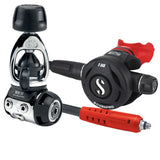 ScubaPro MK11/S560 Dive Regulator INT with Mouthpiece & Hose Protector-Red