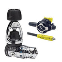 Scubapro MK25 EVO S620Ti Dive Regulator with Mouthpiece Hose Protector-Yellow