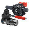 ScubaPro MK25 EVO/A700 CARBON BT Dive Regulator DIN with Mouthpiece & Hose Protector-Red