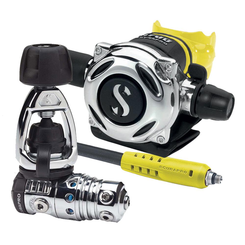 ScubaPro MK25 EVO/A700 Dive Regulator INT with Mouthpiece & Hose Protector