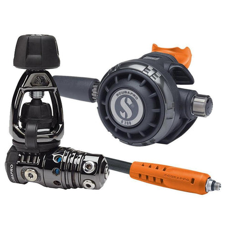 ScubaPro MK25 EVO/G260 BT Dive Regulator INT with Mouthpiece & Hose Protector-Orange