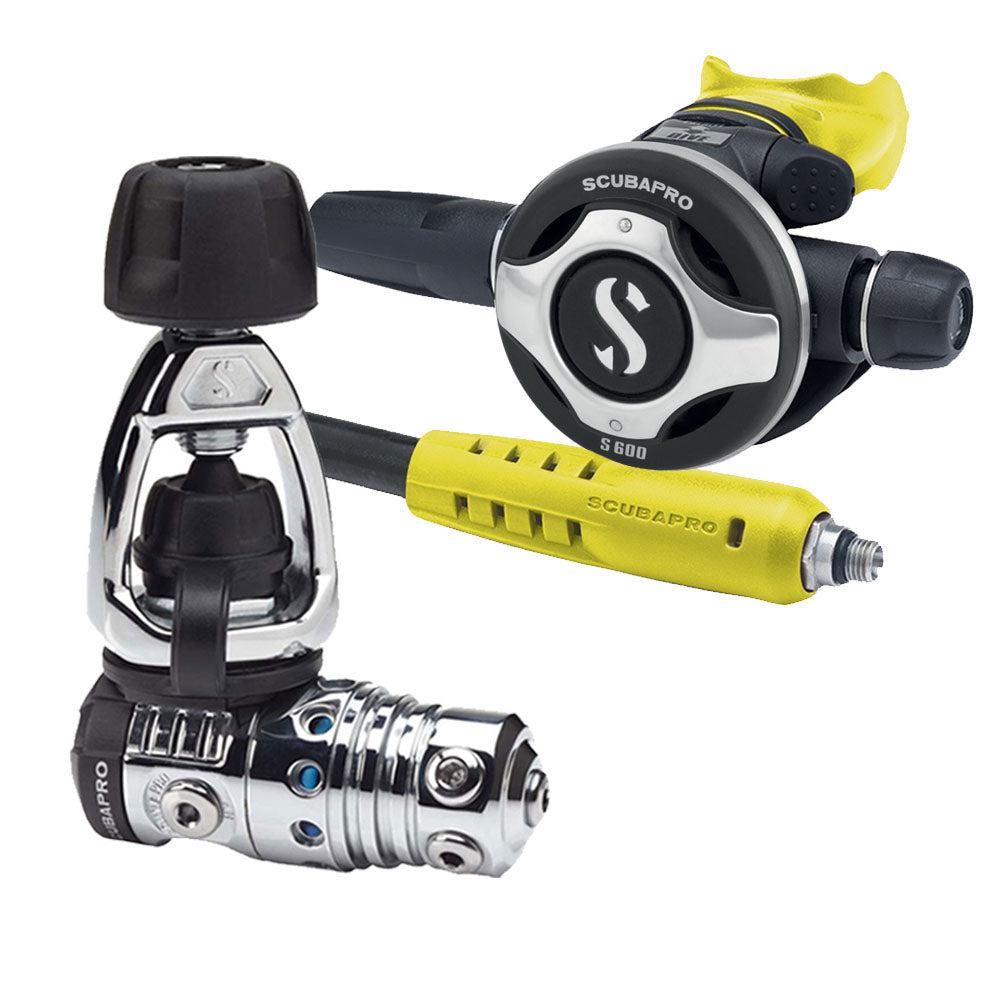 ScubaPro MK25 EVO/S600 Dive Regulator with Mouthpiece & Hose Protector