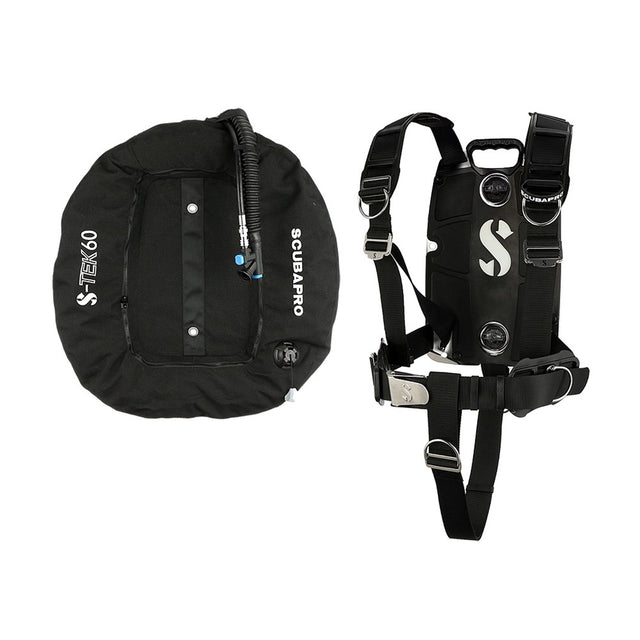 Scubapro S - TEK Donut Wing 60 + S - TEK Pro Harness SS-