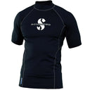 ScubaPro T-Flex Short Sleeve Rash Guard - Mens-Black