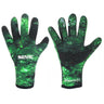 Seac 350 Diving Gloves 3.5 MM-Green Camouflage