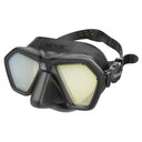 Seac Eagle S Compact Low Volume for Free Diving and Spearfishing-Black/Yellow