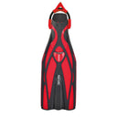 Seac F1 S Scuba Diving Fins-Red