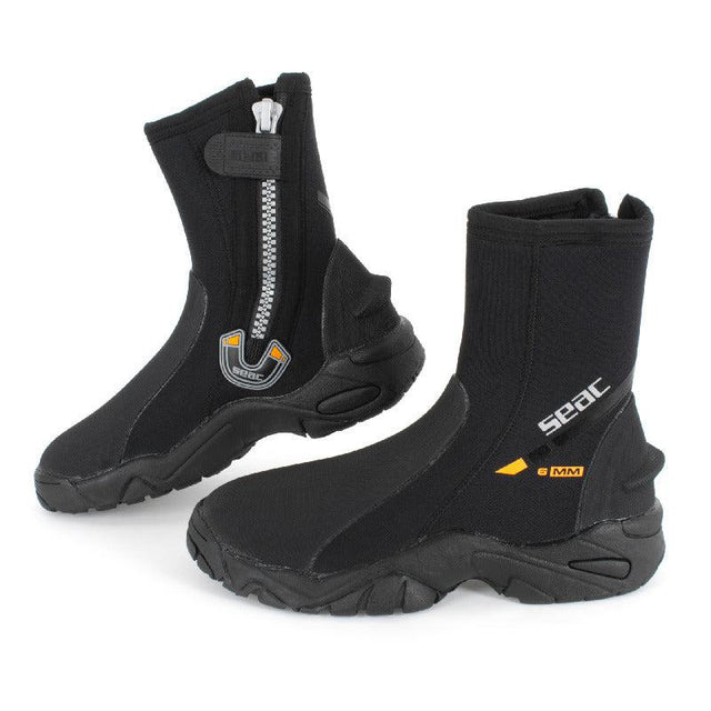 Seac Pro HD Diving Boots W/Zip 6 MM-XXS