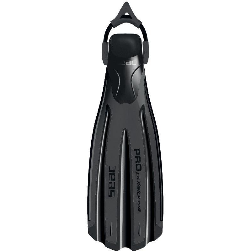 Seac Propulsion S Scuba Diving Fins-Black