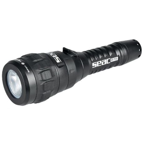 Seac R15 Scuba Dive Rechargeable Flashlight-6.5 in