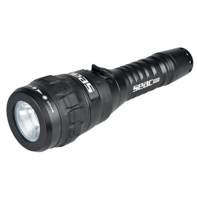 Seac R5 Scuba Dive Rechargeable Flashlight-6.5 in