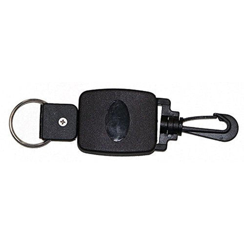 Small Multi-Purpose Retractor with Clip and Key Ring Steel 24 inches Dive Essentials by DiveCatalog-