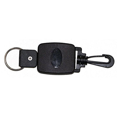 DiveCatalog Small Multi-Purpose Retractor with Clip and Key Ring Steel 24 inches Dive Essentials